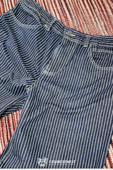 PinStripe Baggy Denim Pant