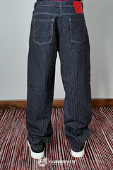 PinStripe Baggy Denim Pant