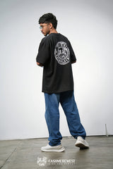 LOOSE FIT BLUE DENIM