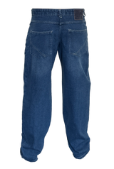 LOOSE FIT BLUE DENIM