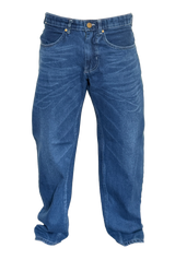LOOSE FIT BLUE DENIM