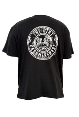 WHITE DOTTED HEAVY TEE