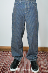 PinStripe Baggy Denim Pant